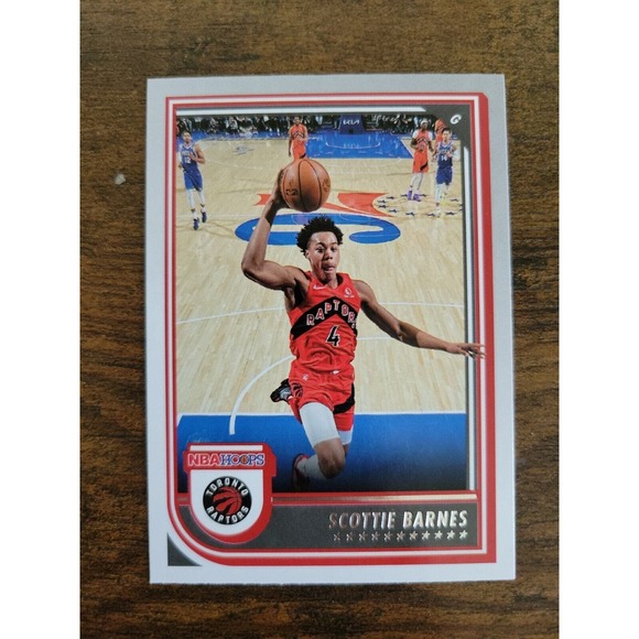 2022-2023 NBA Hoops #37 Scottie Barnes - Toronto Raptors - NBA - Picture 1 of 2